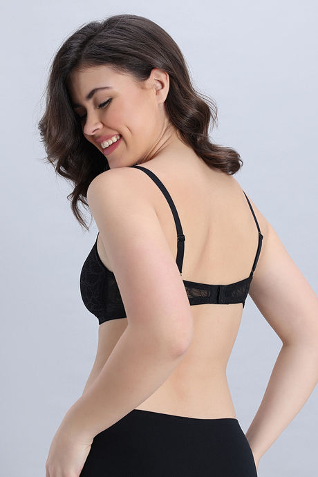 Zivame Love Potion Padded Non Wired Medium Coverage Tshirt Bra - Tap Shoe — image 3